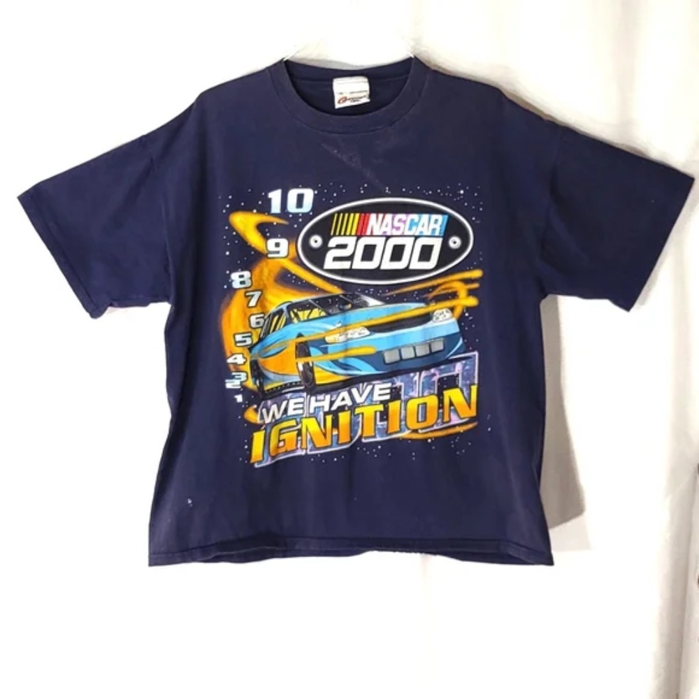 2000 Nascar We Have Ignition All Over Print T-Shirt